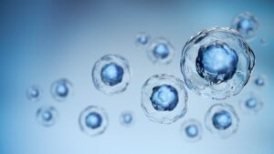 3d,Rendering,Of,Human,Cell,Or,Embryonic,Stem,Cell,Microscope